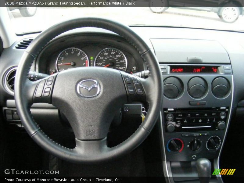 Dashboard of 2008 MAZDA6 i Grand Touring Sedan