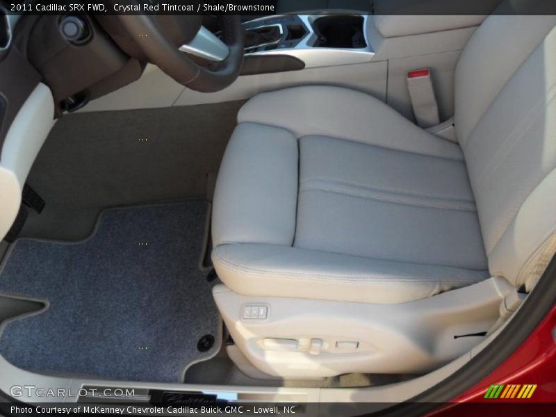Crystal Red Tintcoat / Shale/Brownstone 2011 Cadillac SRX FWD