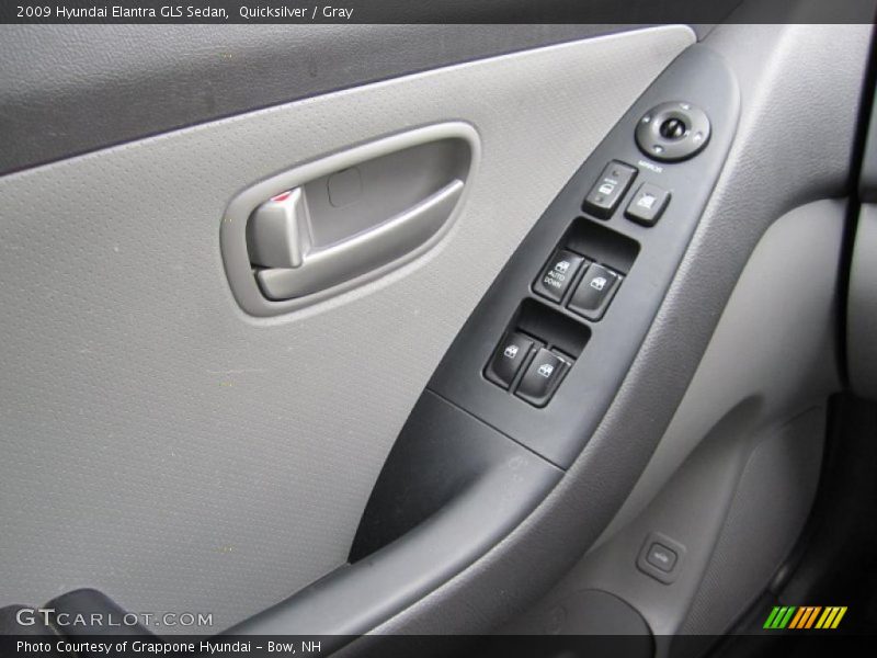 Quicksilver / Gray 2009 Hyundai Elantra GLS Sedan