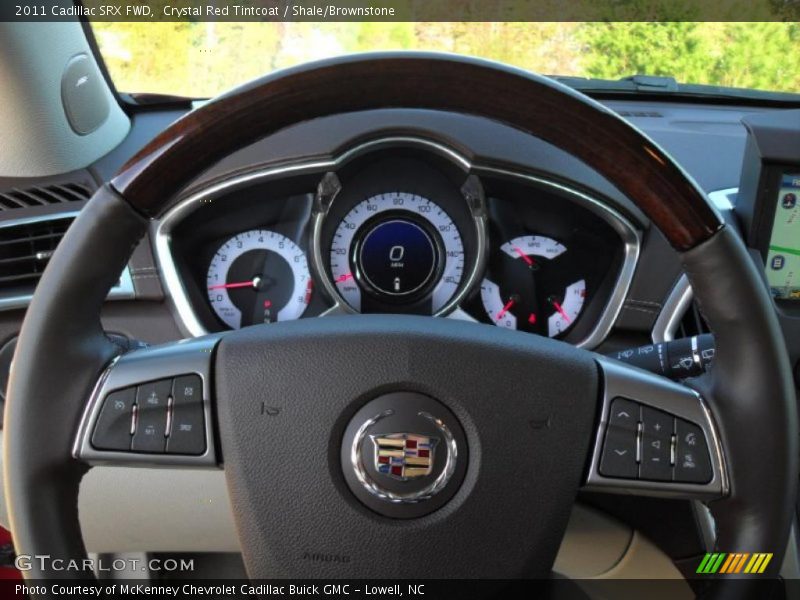 Crystal Red Tintcoat / Shale/Brownstone 2011 Cadillac SRX FWD