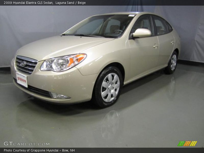 Laguna Sand / Beige 2009 Hyundai Elantra GLS Sedan