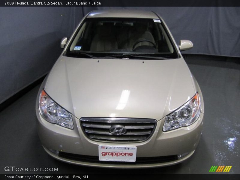 Laguna Sand / Beige 2009 Hyundai Elantra GLS Sedan