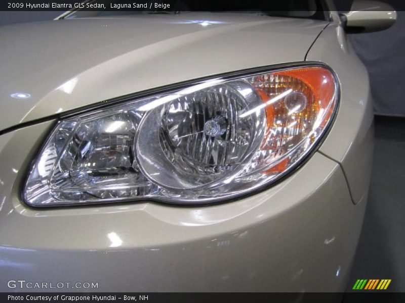 Laguna Sand / Beige 2009 Hyundai Elantra GLS Sedan