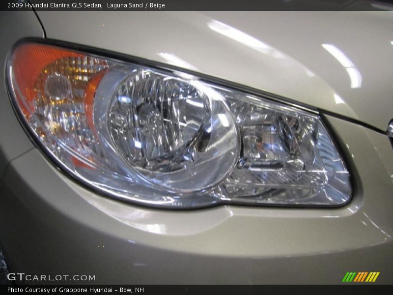 Laguna Sand / Beige 2009 Hyundai Elantra GLS Sedan