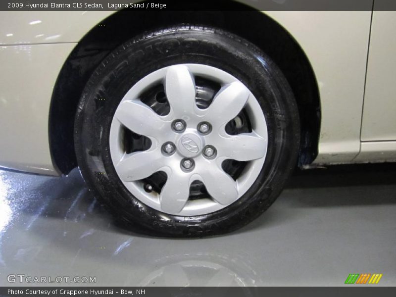 Laguna Sand / Beige 2009 Hyundai Elantra GLS Sedan