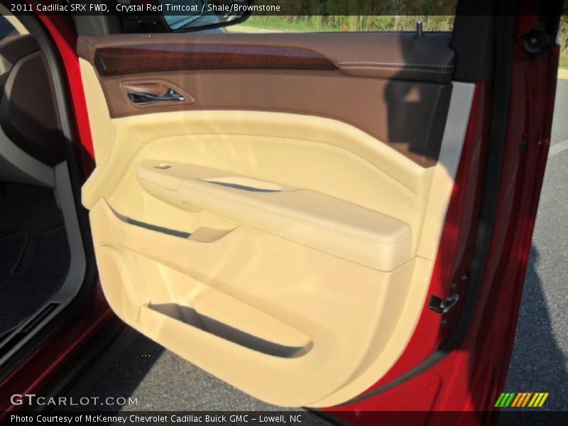 Crystal Red Tintcoat / Shale/Brownstone 2011 Cadillac SRX FWD