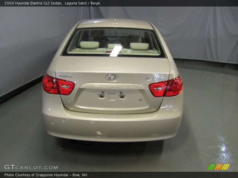 Laguna Sand / Beige 2009 Hyundai Elantra GLS Sedan