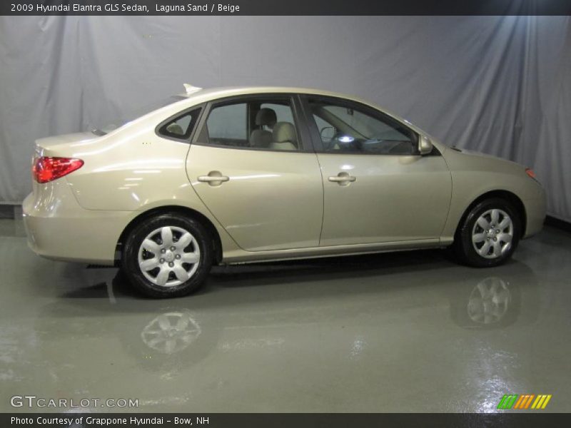 Laguna Sand / Beige 2009 Hyundai Elantra GLS Sedan