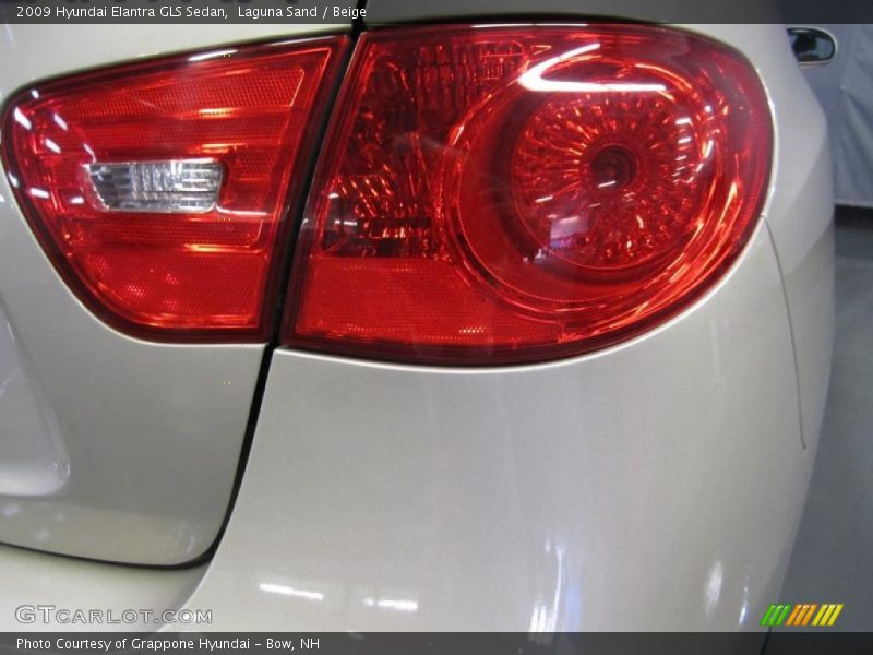 Laguna Sand / Beige 2009 Hyundai Elantra GLS Sedan