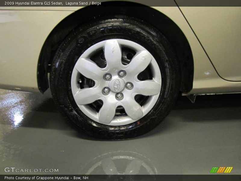 Laguna Sand / Beige 2009 Hyundai Elantra GLS Sedan