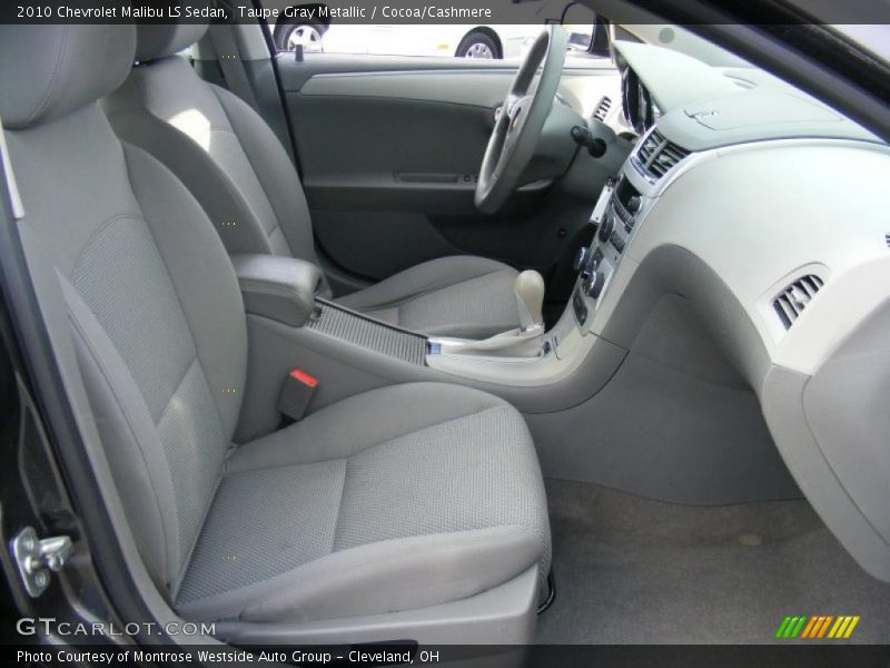 Taupe Gray Metallic / Cocoa/Cashmere 2010 Chevrolet Malibu LS Sedan