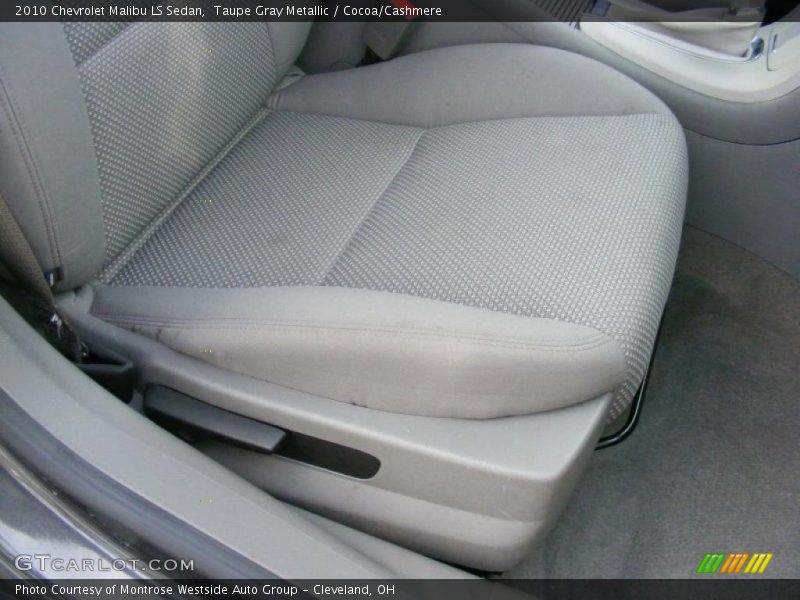 Taupe Gray Metallic / Cocoa/Cashmere 2010 Chevrolet Malibu LS Sedan
