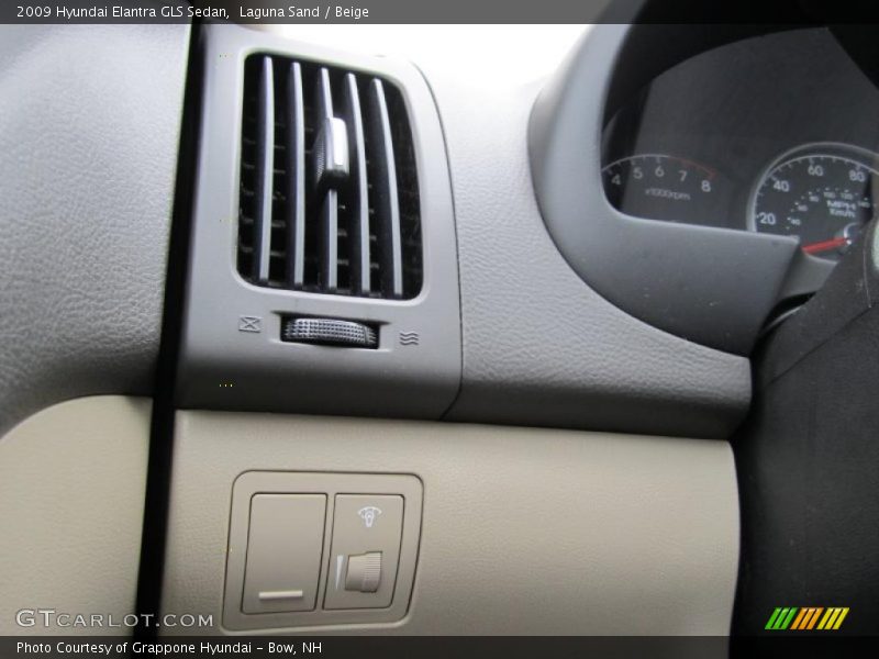 Laguna Sand / Beige 2009 Hyundai Elantra GLS Sedan