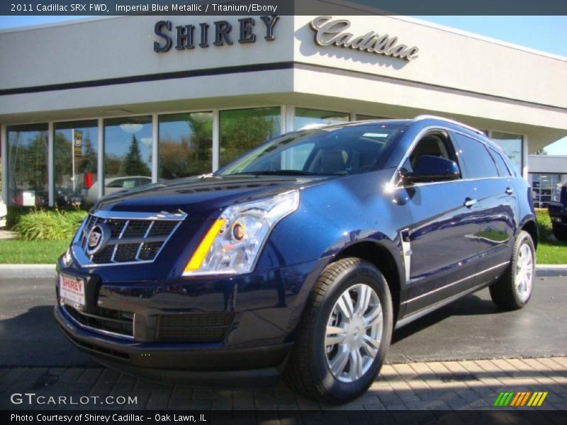 2011 SRX FWD Imperial Blue Metallic