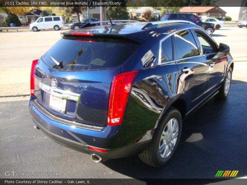  2011 SRX FWD Imperial Blue Metallic