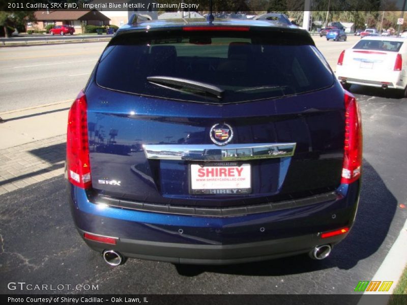 Imperial Blue Metallic / Titanium/Ebony 2011 Cadillac SRX FWD
