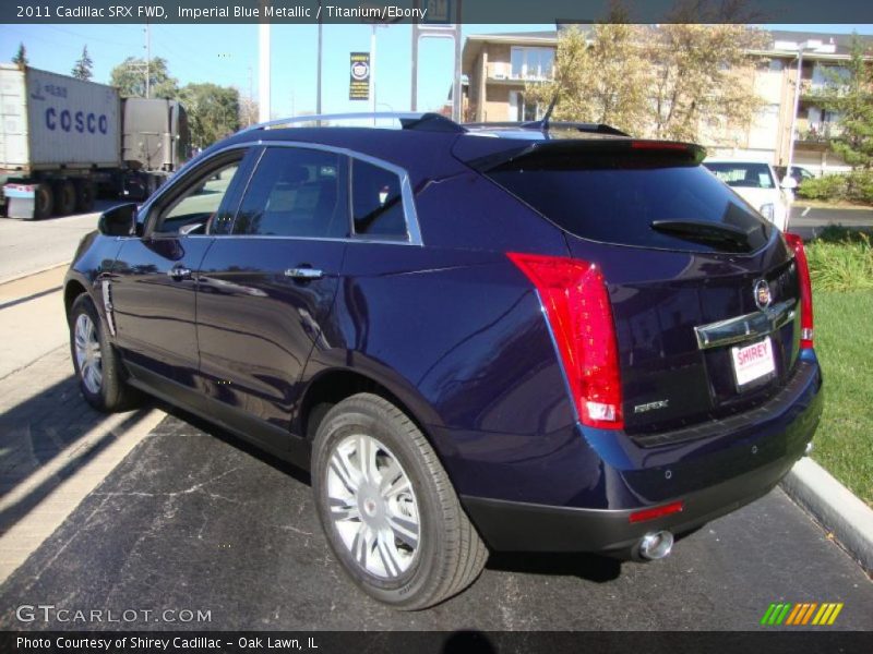  2011 SRX FWD Imperial Blue Metallic