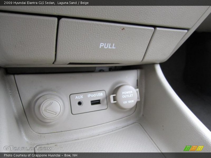 Laguna Sand / Beige 2009 Hyundai Elantra GLS Sedan