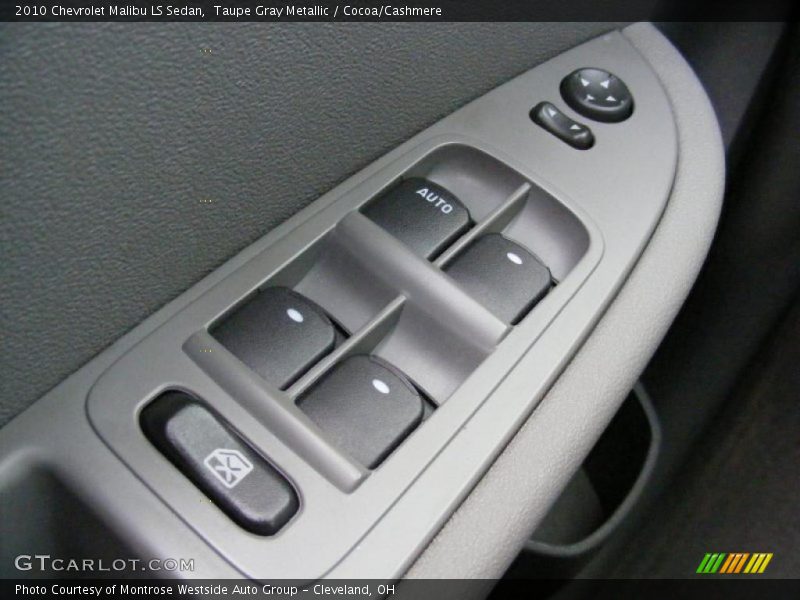 Taupe Gray Metallic / Cocoa/Cashmere 2010 Chevrolet Malibu LS Sedan