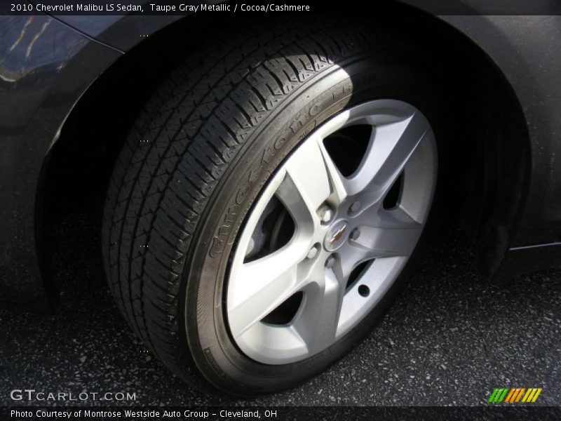 Taupe Gray Metallic / Cocoa/Cashmere 2010 Chevrolet Malibu LS Sedan