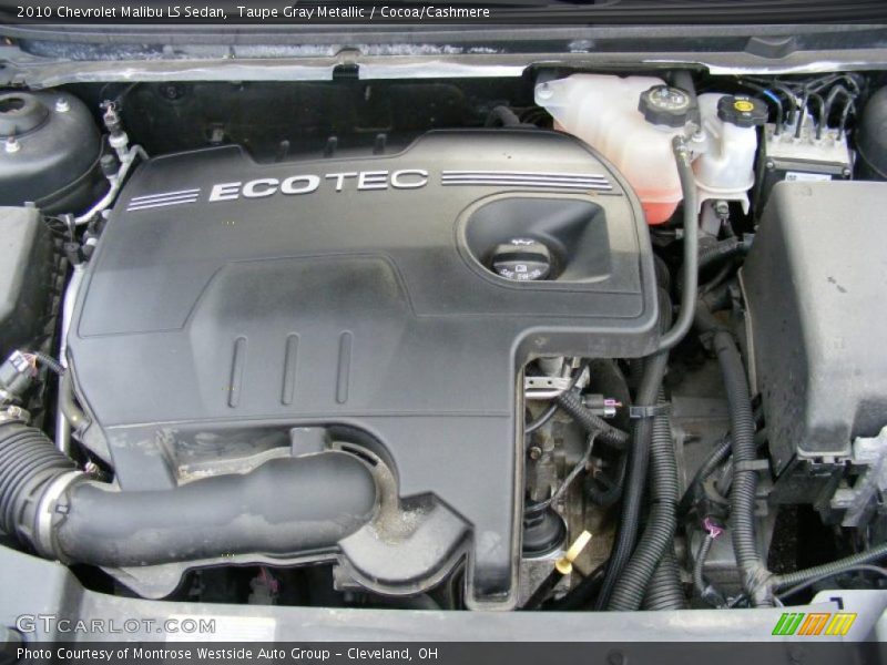 Taupe Gray Metallic / Cocoa/Cashmere 2010 Chevrolet Malibu LS Sedan