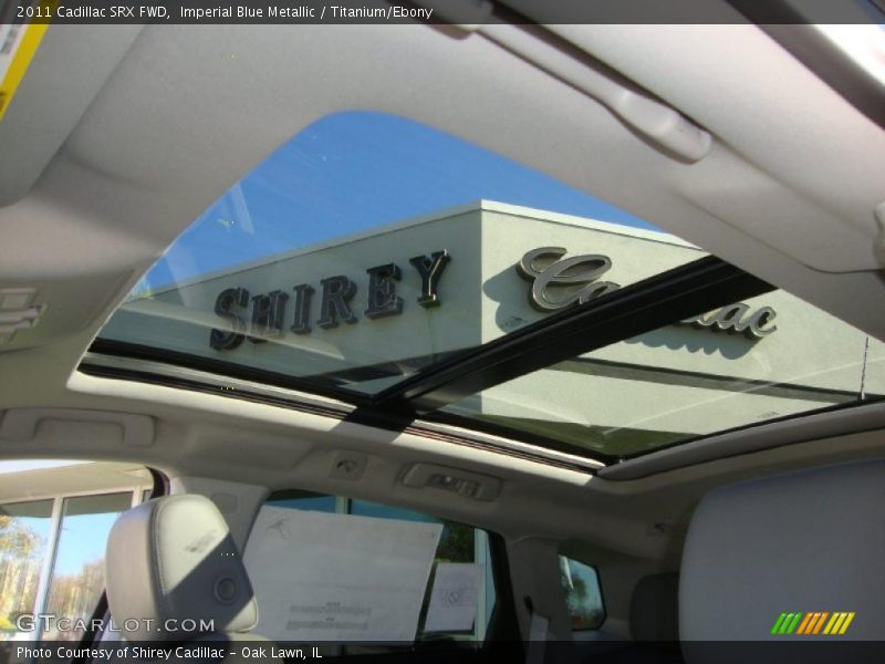 Sunroof of 2011 SRX FWD
