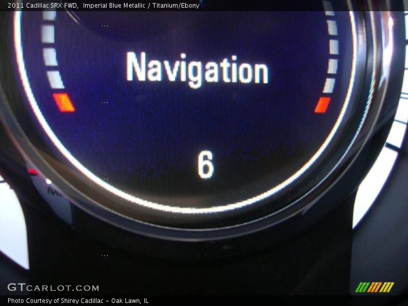 Navigation of 2011 SRX FWD