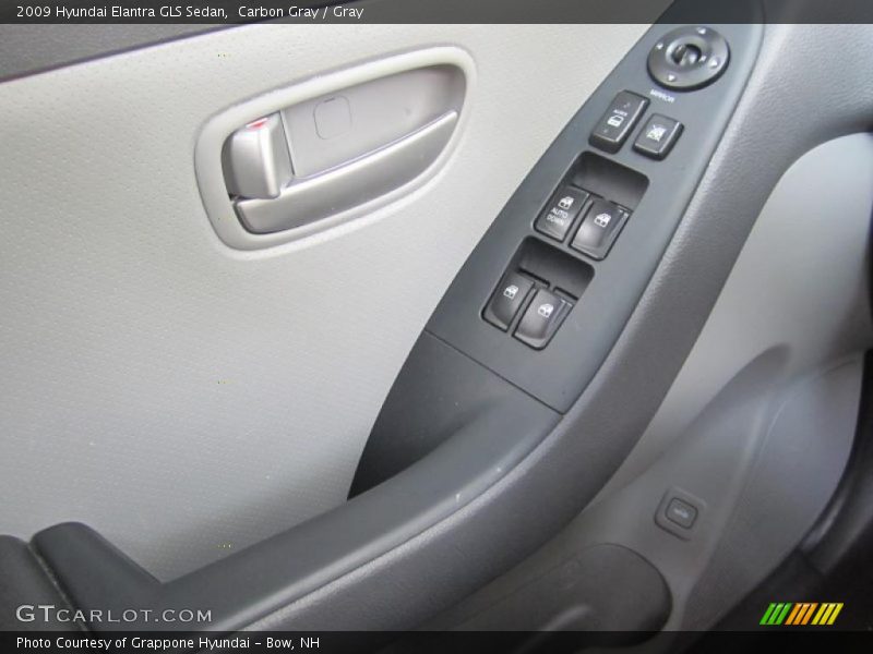 Carbon Gray / Gray 2009 Hyundai Elantra GLS Sedan