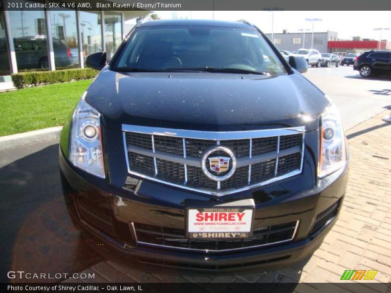 Black Raven / Ebony/Titanium 2011 Cadillac SRX 4 V6 AWD