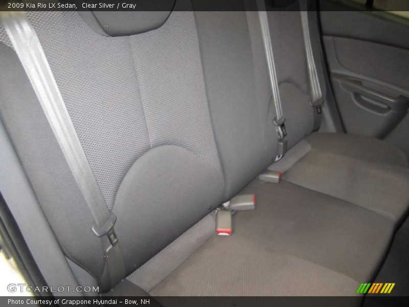 Clear Silver / Gray 2009 Kia Rio LX Sedan