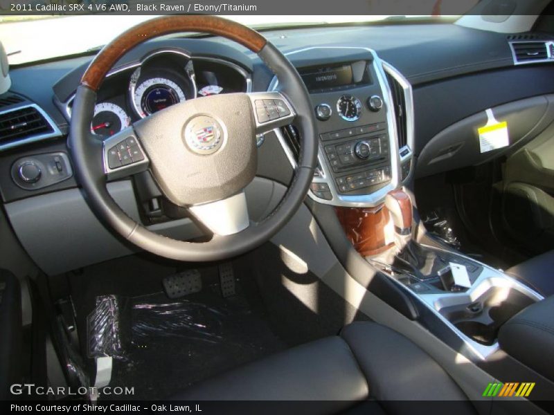 Black Raven / Ebony/Titanium 2011 Cadillac SRX 4 V6 AWD