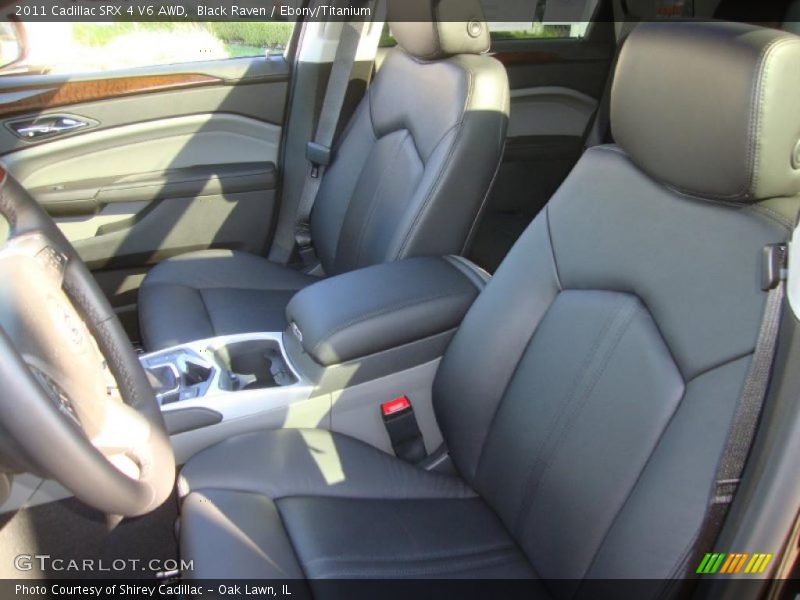  2011 SRX 4 V6 AWD Ebony/Titanium Interior
