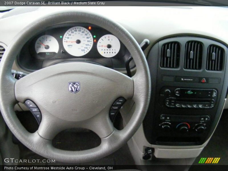 Dashboard of 2007 Caravan SE