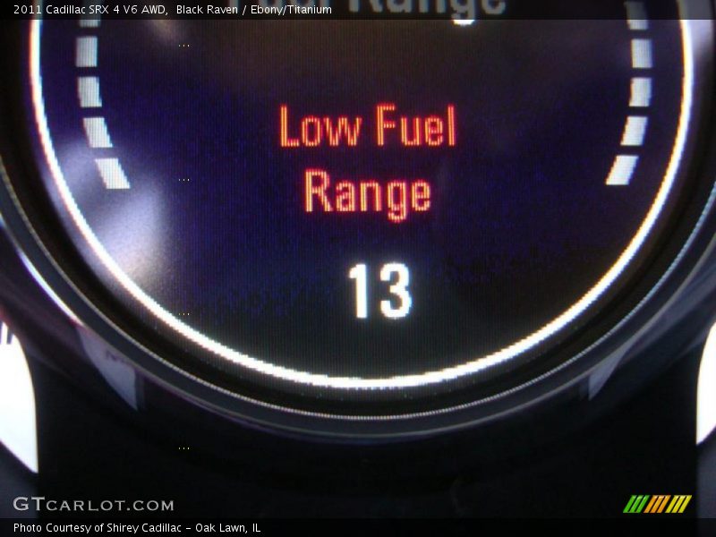 Black Raven / Ebony/Titanium 2011 Cadillac SRX 4 V6 AWD