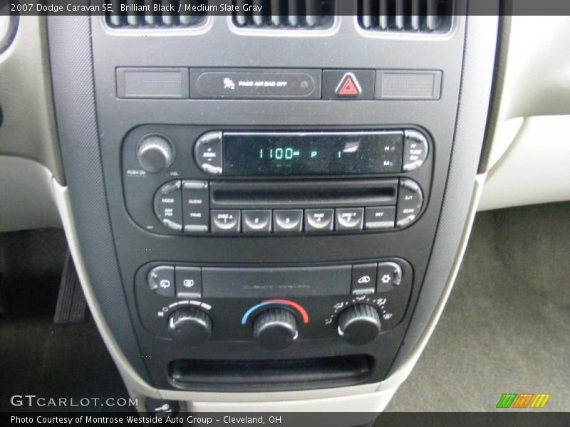 Controls of 2007 Caravan SE