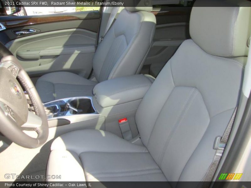 Radiant Silver Metallic / Titanium/Ebony 2011 Cadillac SRX FWD