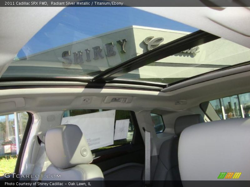 Sunroof of 2011 SRX FWD