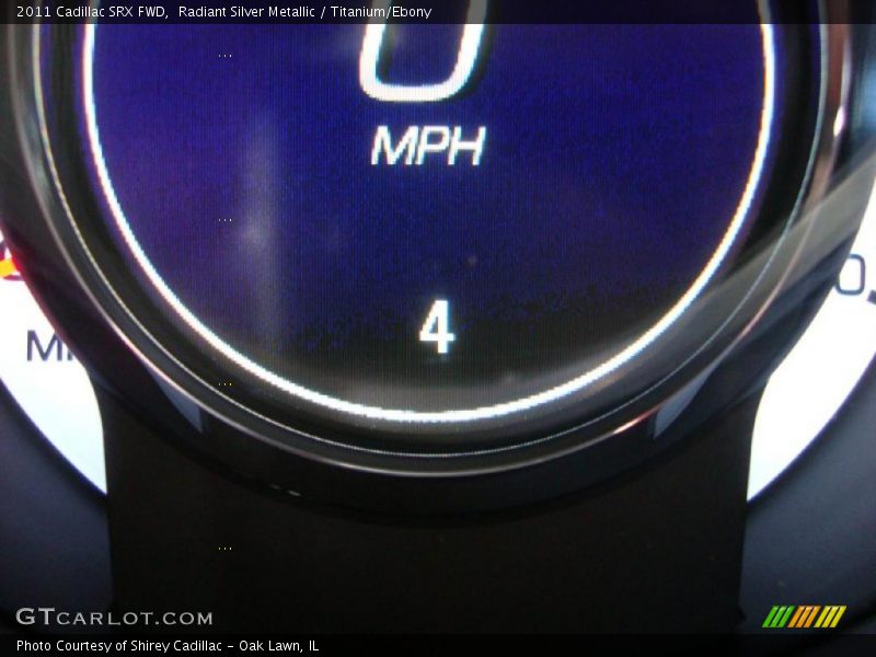 Radiant Silver Metallic / Titanium/Ebony 2011 Cadillac SRX FWD