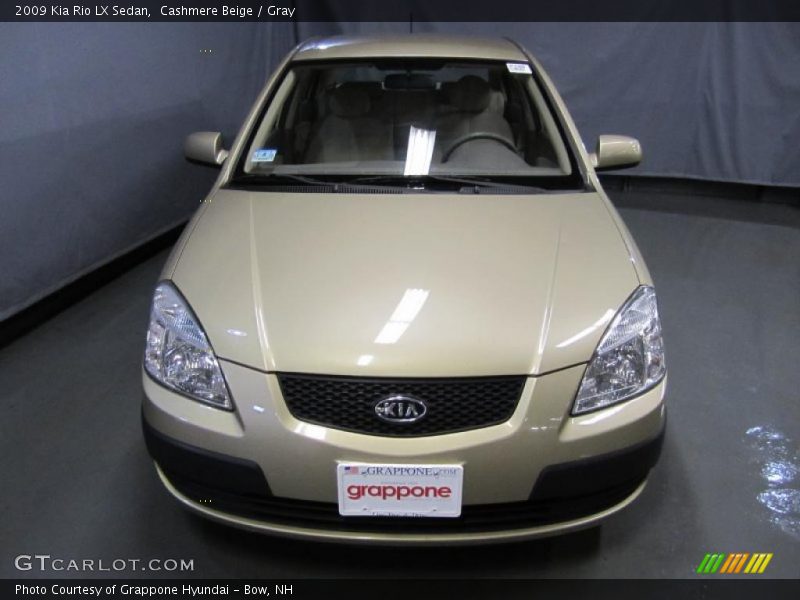 Cashmere Beige / Gray 2009 Kia Rio LX Sedan