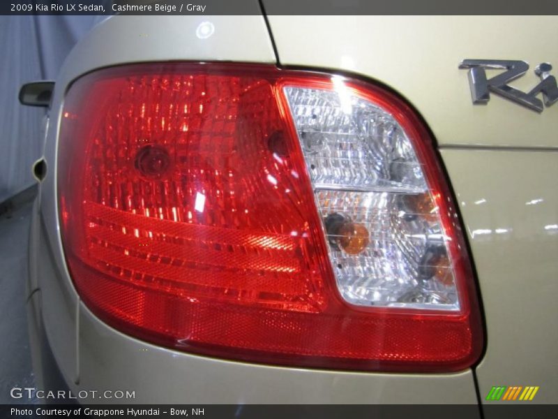 Cashmere Beige / Gray 2009 Kia Rio LX Sedan