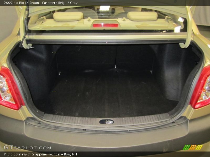 Cashmere Beige / Gray 2009 Kia Rio LX Sedan
