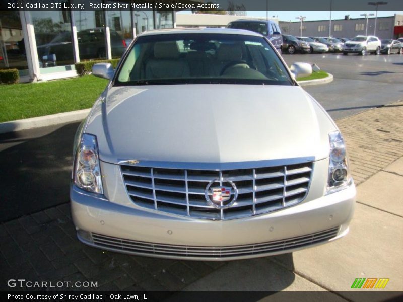 Radiant Silver Metallic / Shale/Cocoa Accents 2011 Cadillac DTS Luxury