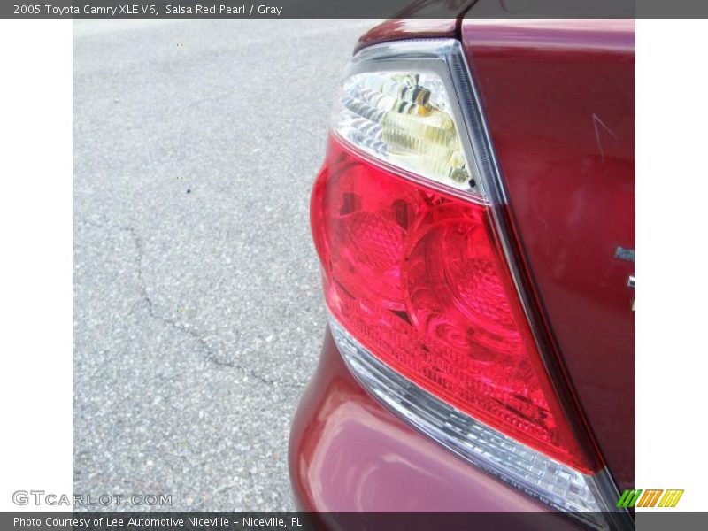 Salsa Red Pearl / Gray 2005 Toyota Camry XLE V6