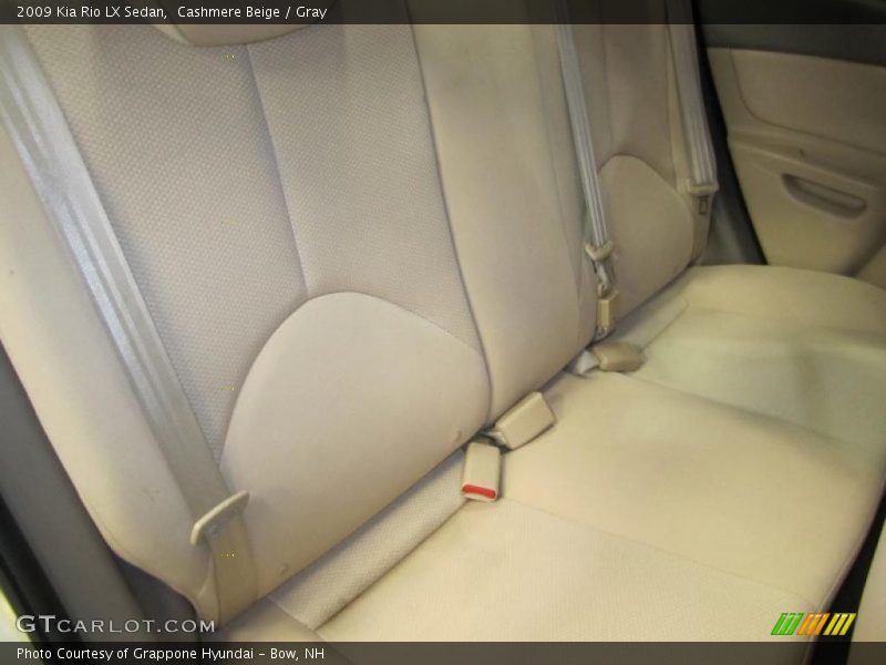 Cashmere Beige / Gray 2009 Kia Rio LX Sedan