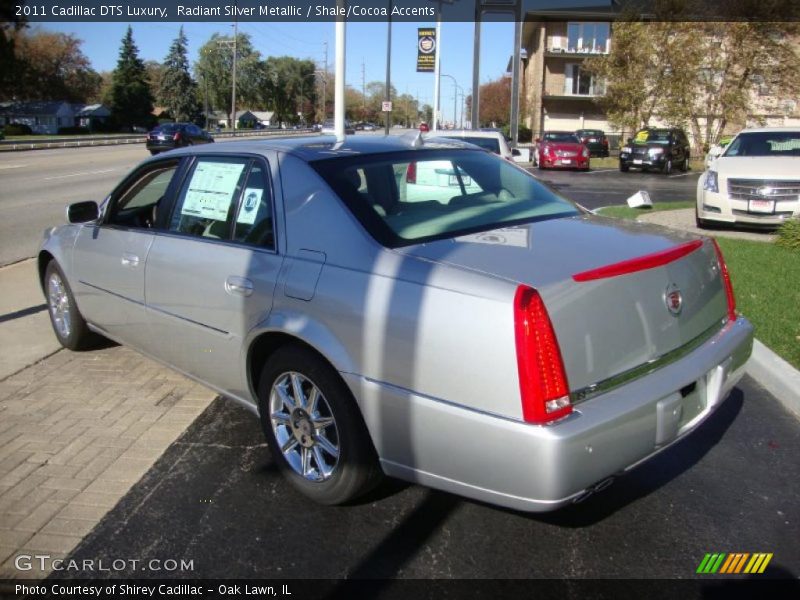 Radiant Silver Metallic / Shale/Cocoa Accents 2011 Cadillac DTS Luxury