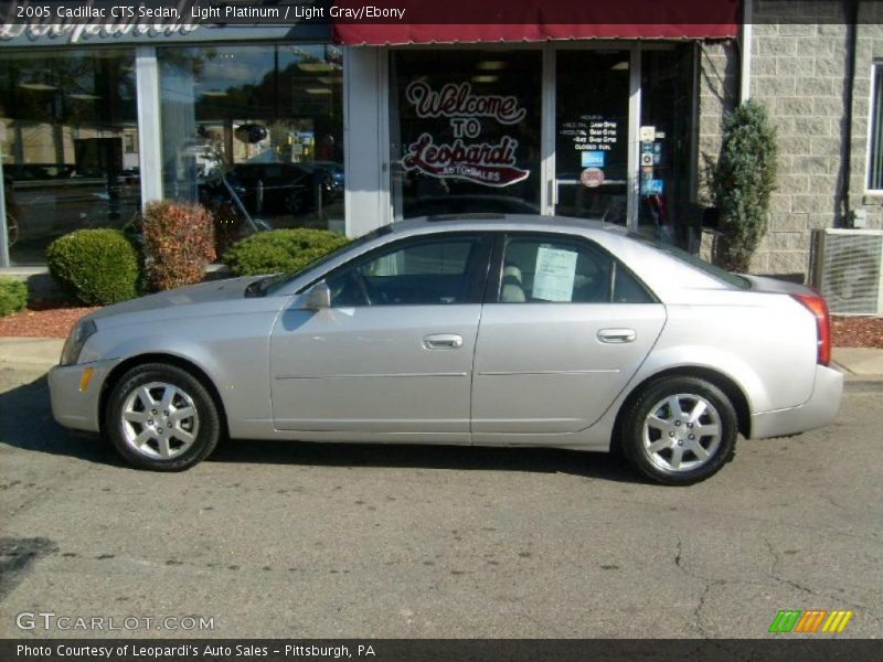 Light Platinum / Light Gray/Ebony 2005 Cadillac CTS Sedan