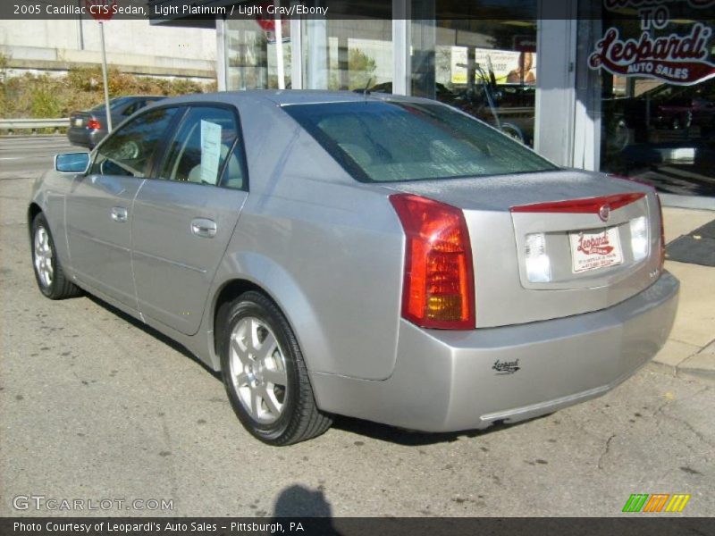 Light Platinum / Light Gray/Ebony 2005 Cadillac CTS Sedan