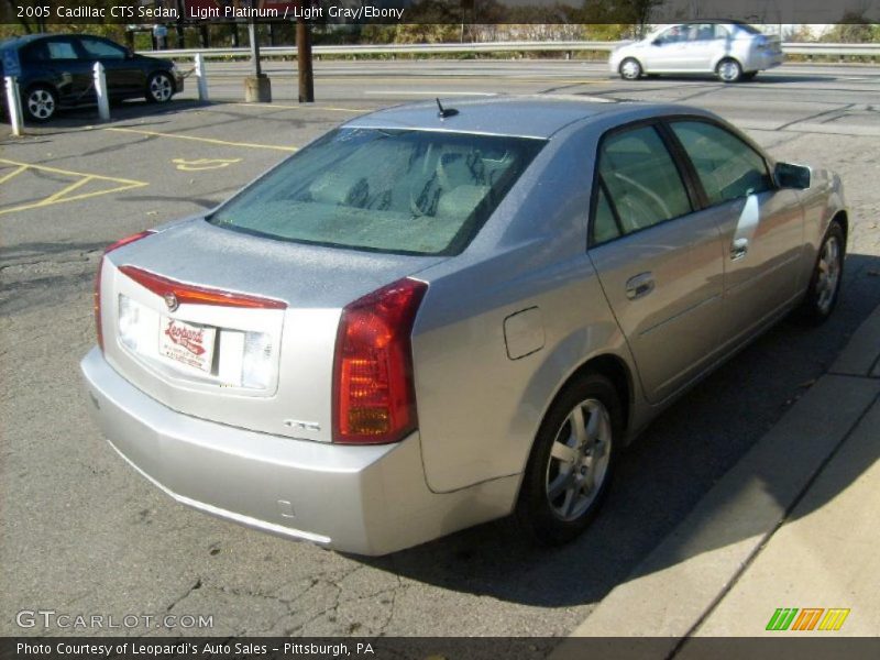 Light Platinum / Light Gray/Ebony 2005 Cadillac CTS Sedan