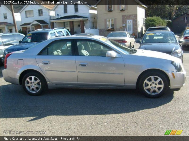 Light Platinum / Light Gray/Ebony 2005 Cadillac CTS Sedan