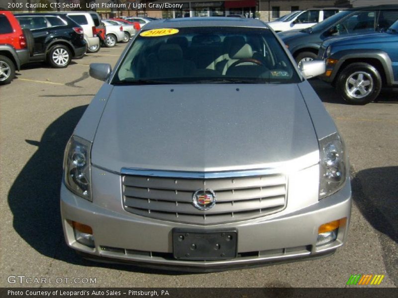 Light Platinum / Light Gray/Ebony 2005 Cadillac CTS Sedan